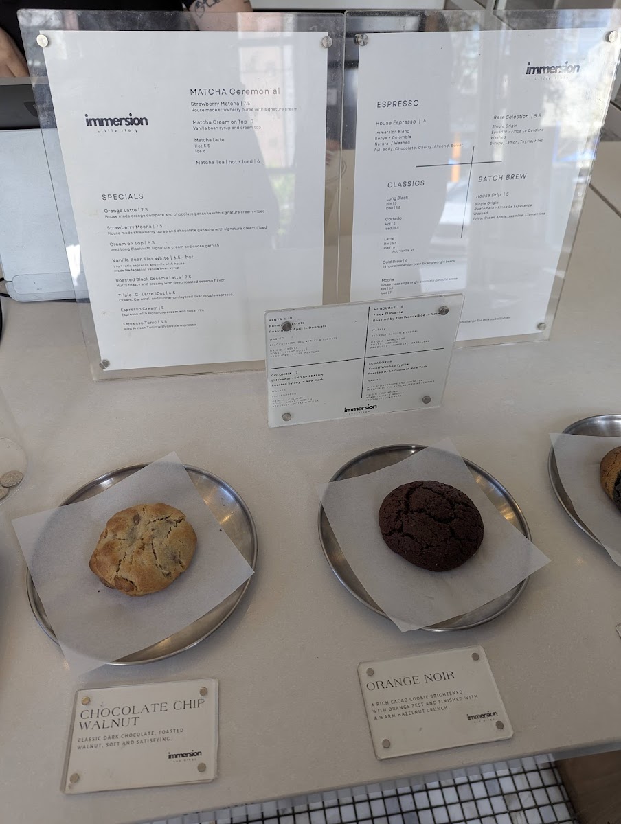 Immersion Coffee Photo Menu 4