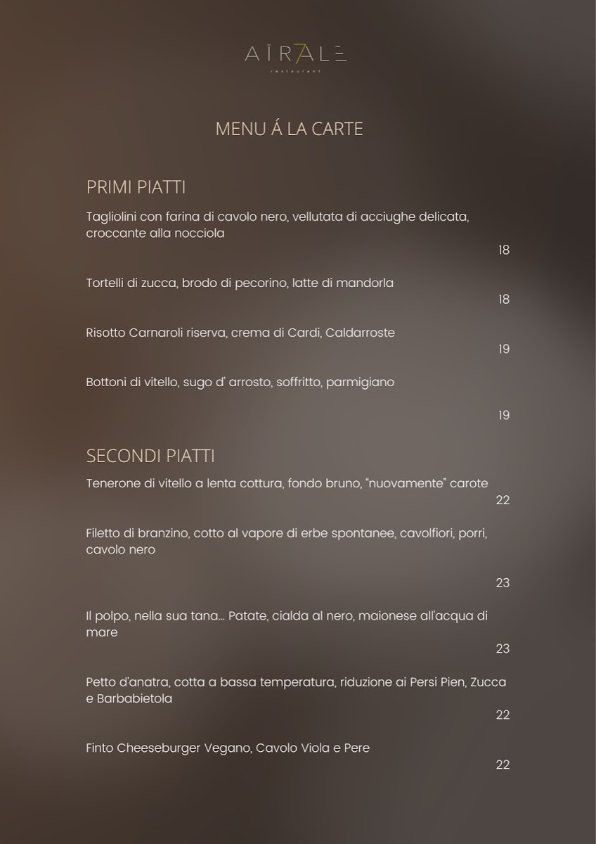 Airale 7 Photo Menu 2