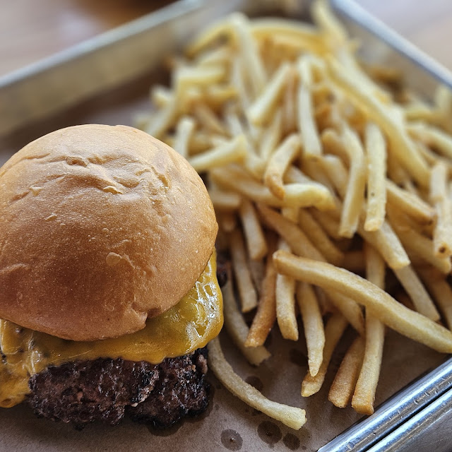 Cheeseburger and Fries