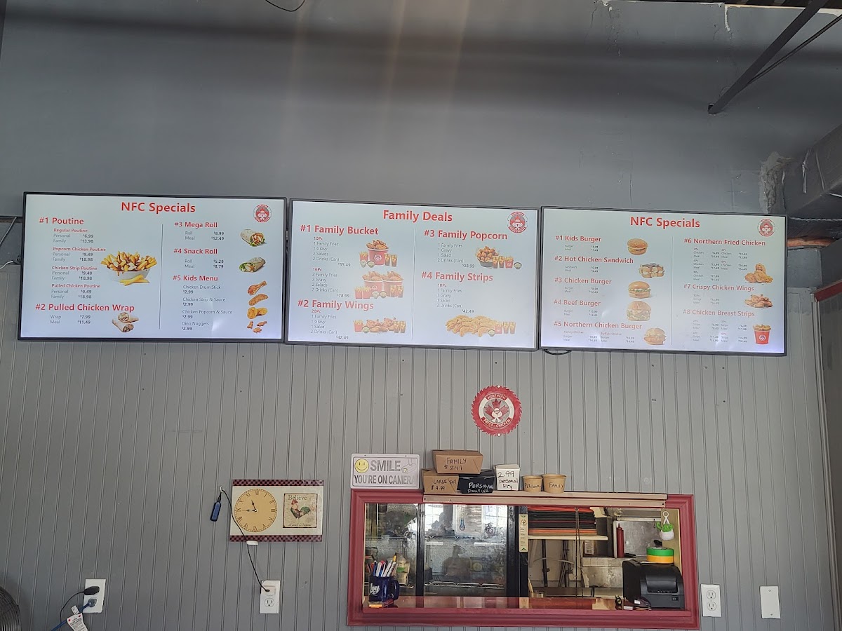 Northern Fried Chicken Photo Menu 2