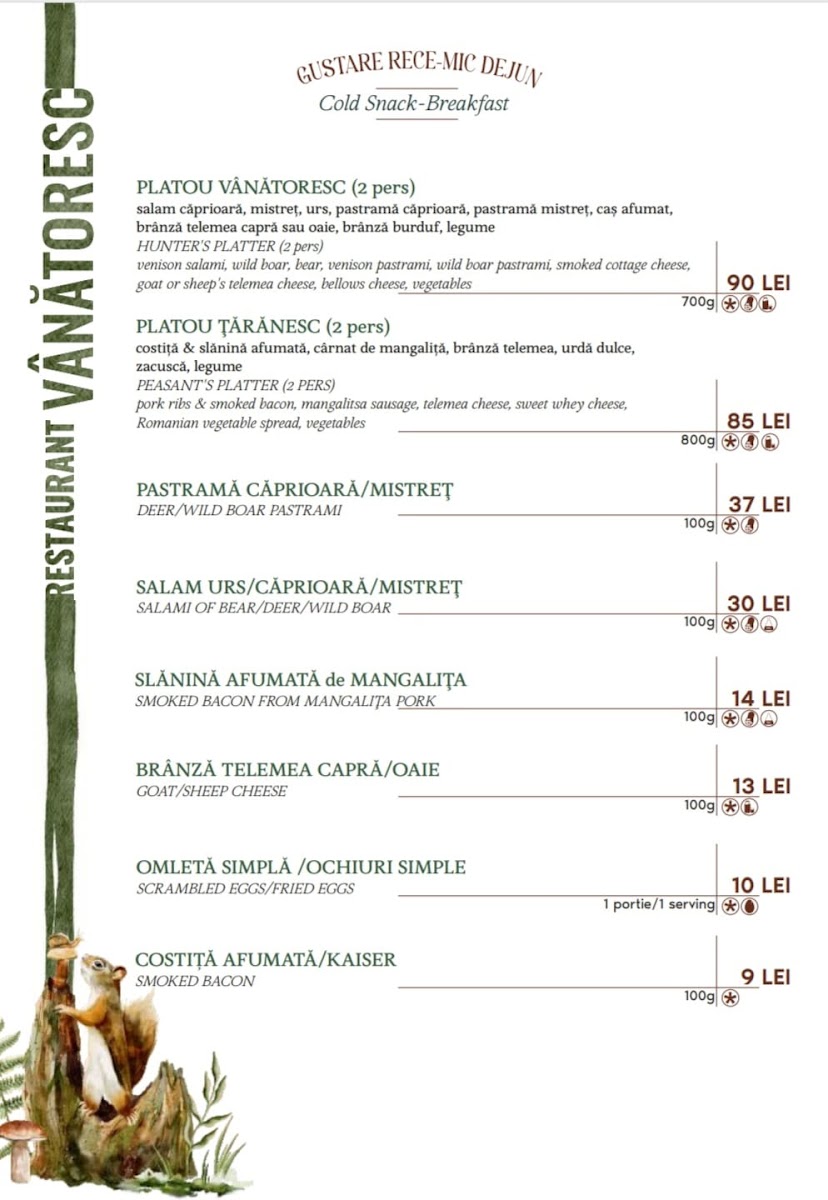 Restaurant Vânătoresc Furnica Photo Menu 1