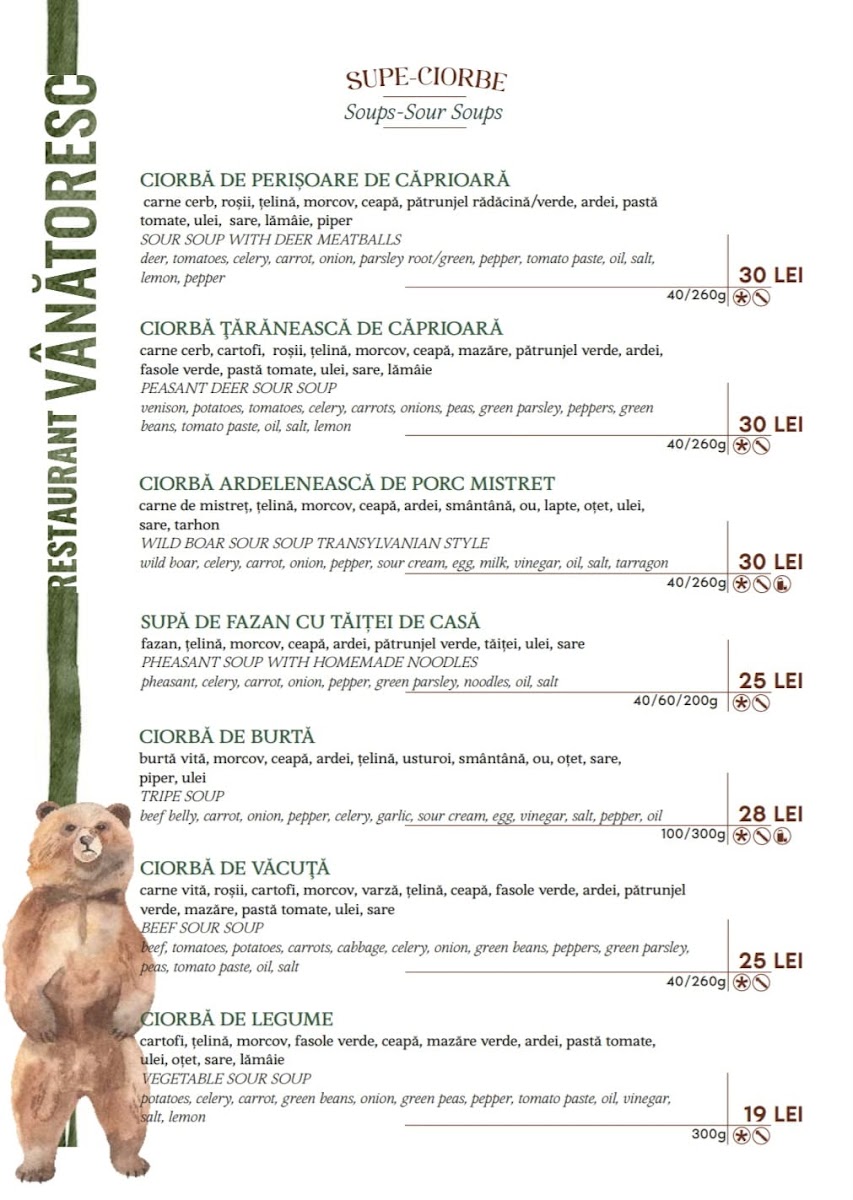 Restaurant Vânătoresc Furnica Photo Menu 3