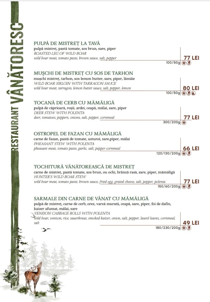 Restaurant Vânătoresc Furnica Photo Menu 5