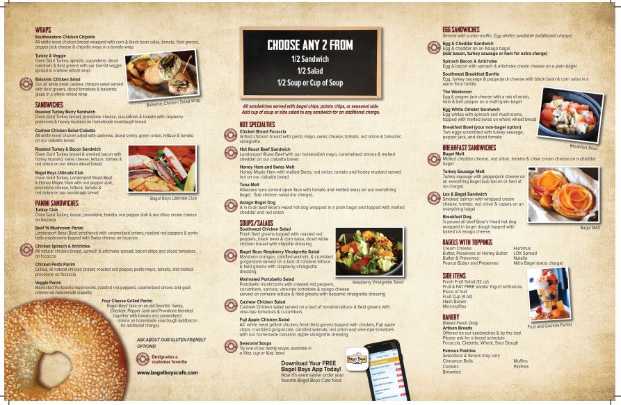 Bagel Boys Cafe - Haynes Bridge Photo Menu 5