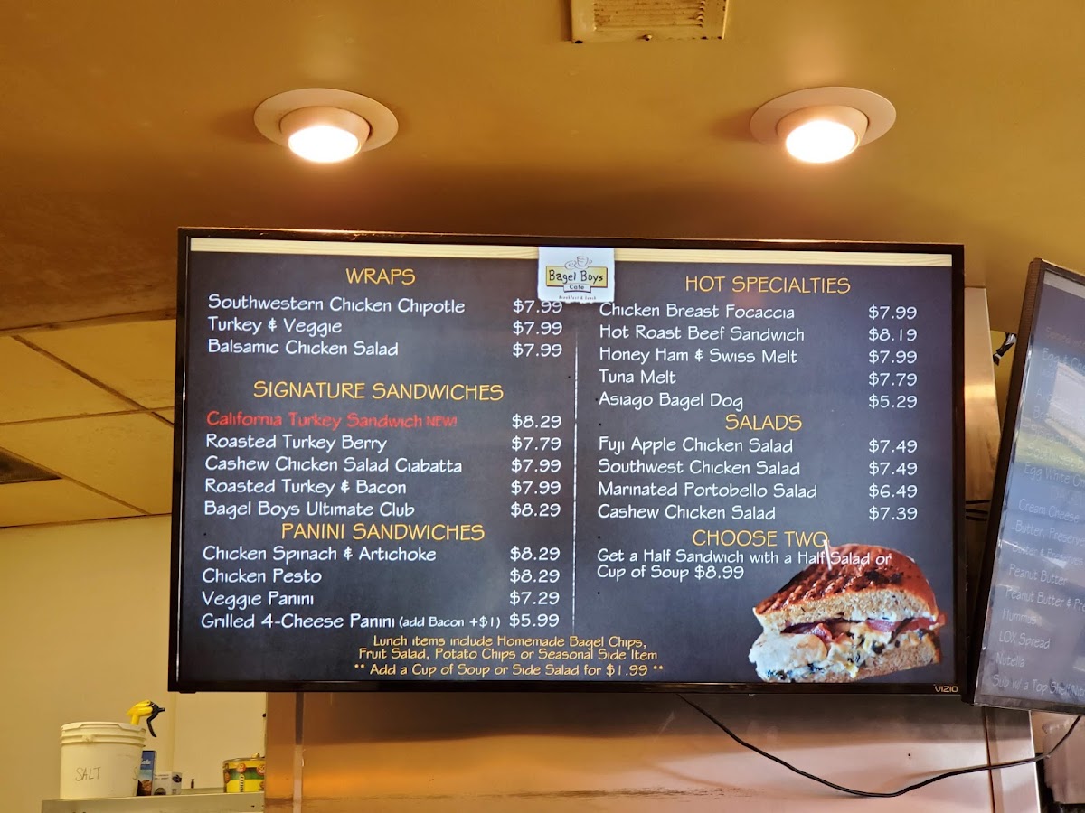 Bagel Boys Cafe - Haynes Bridge Photo Menu 6