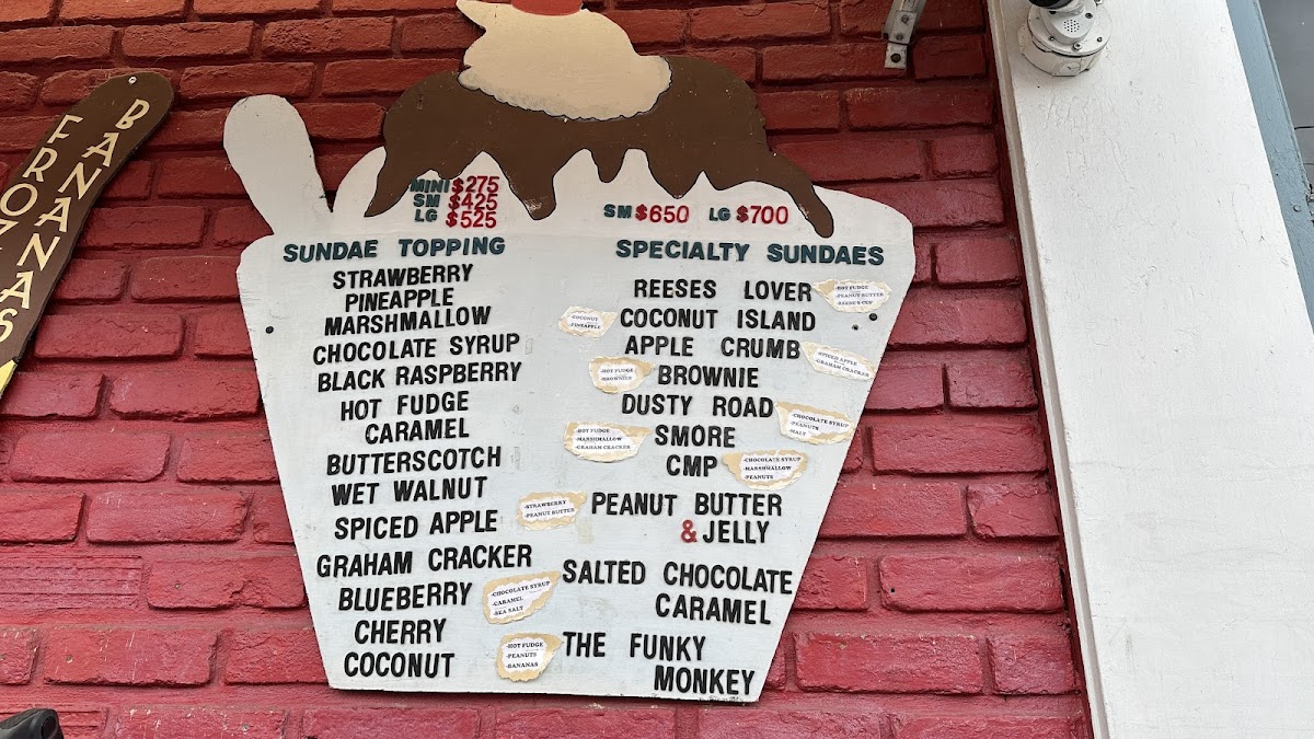 Gravity Ice Cream Photo Menu 5