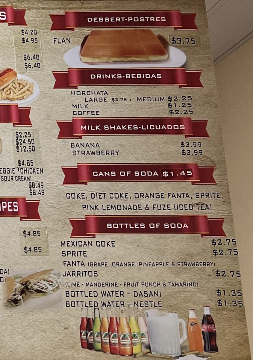Mary's Tacos Photo Menu 6