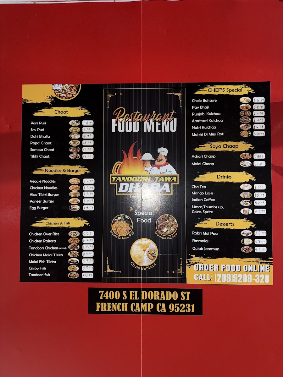 Tandoori & Tawa Dhaba Photo Menu 1