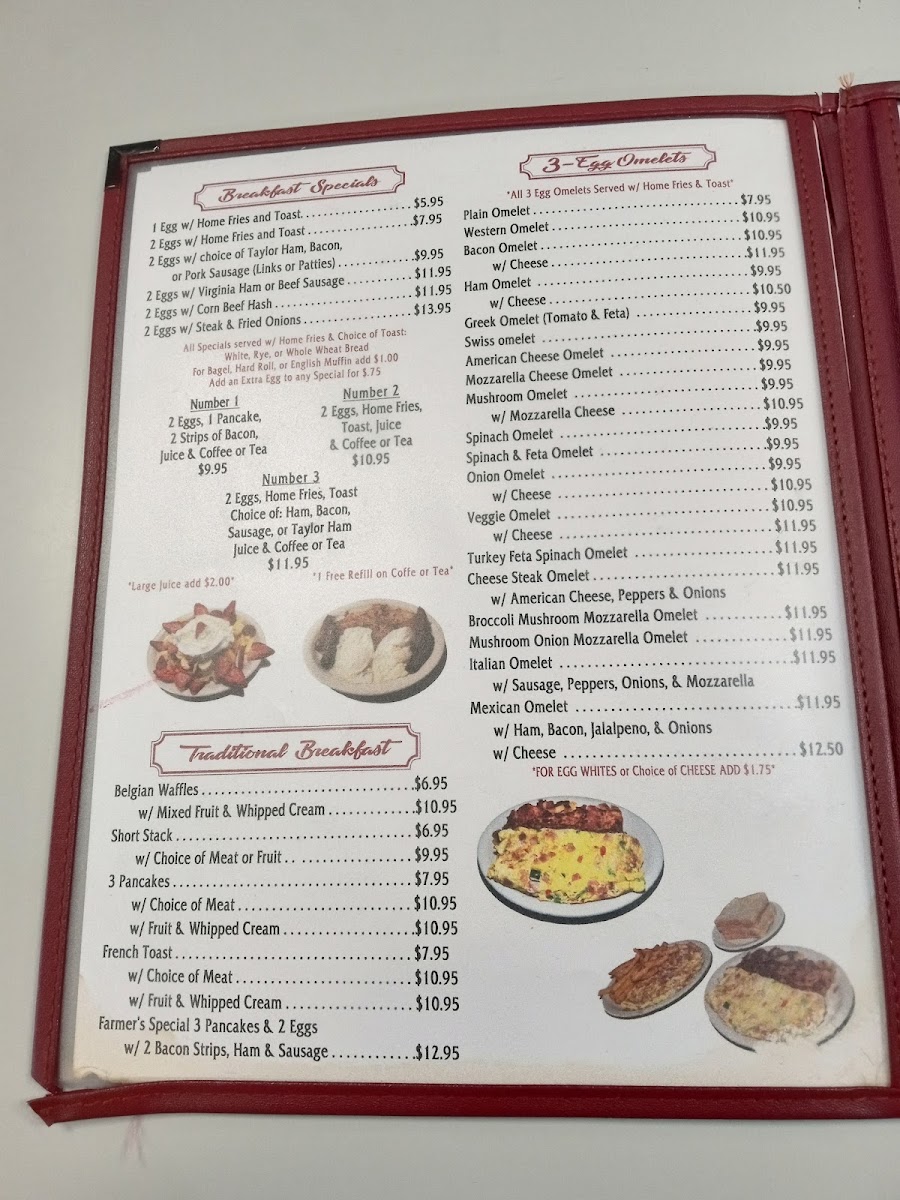 Three Brothers Restaurant Photo Menu 8
