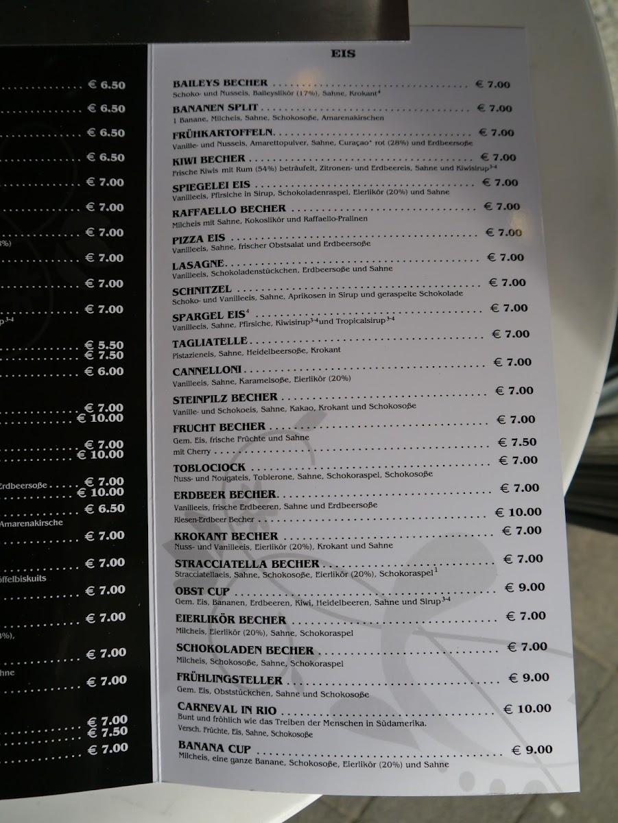 Eiscafé Marmolada Photo Menu 3