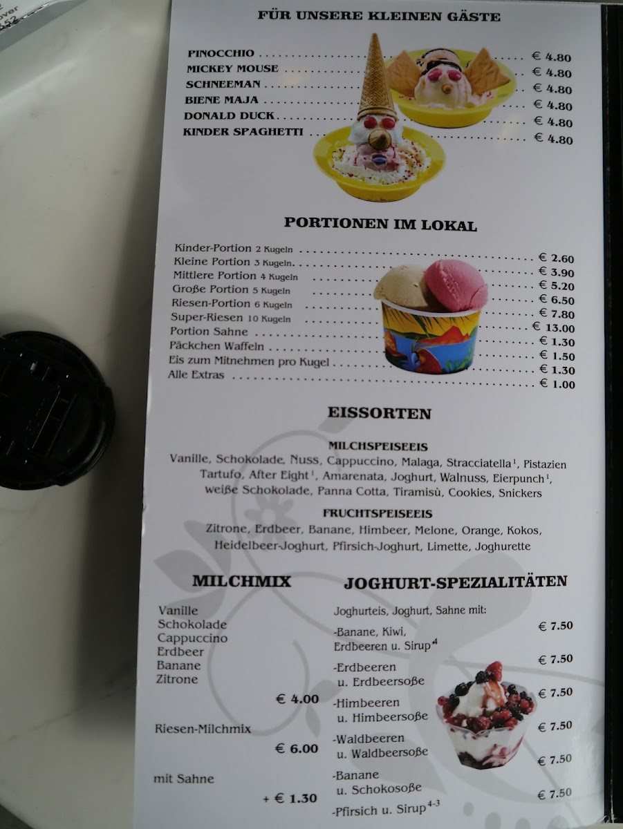 Eiscafé Marmolada Photo Menu 6