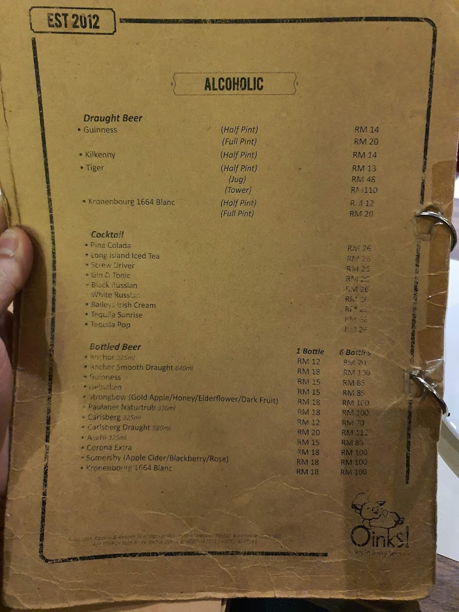 Oinks! Photo Menu 10