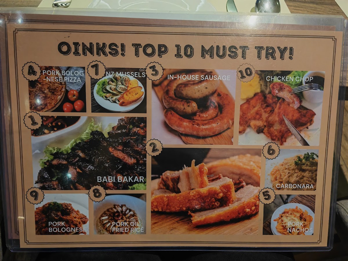 Oinks! Photo Menu 4