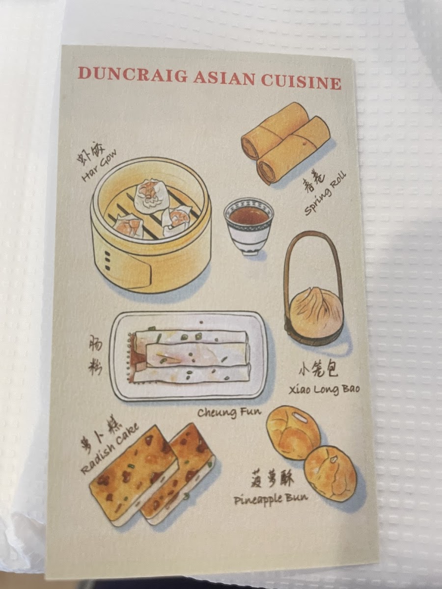 Duncraig Asian Cuisine Photo Menu 4