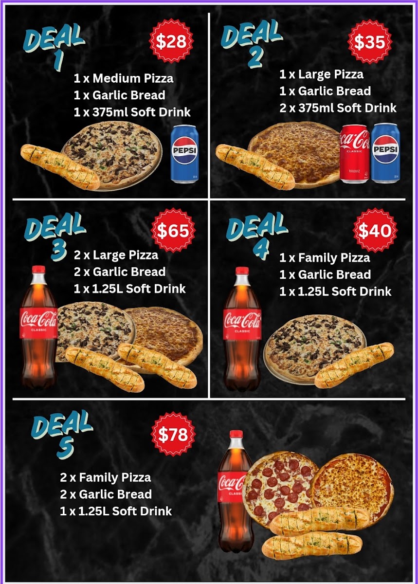 Karl & Wally's Middle Feast Photo Menu 3