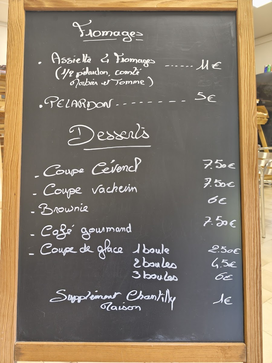 La Rouquette Photo Menu 4