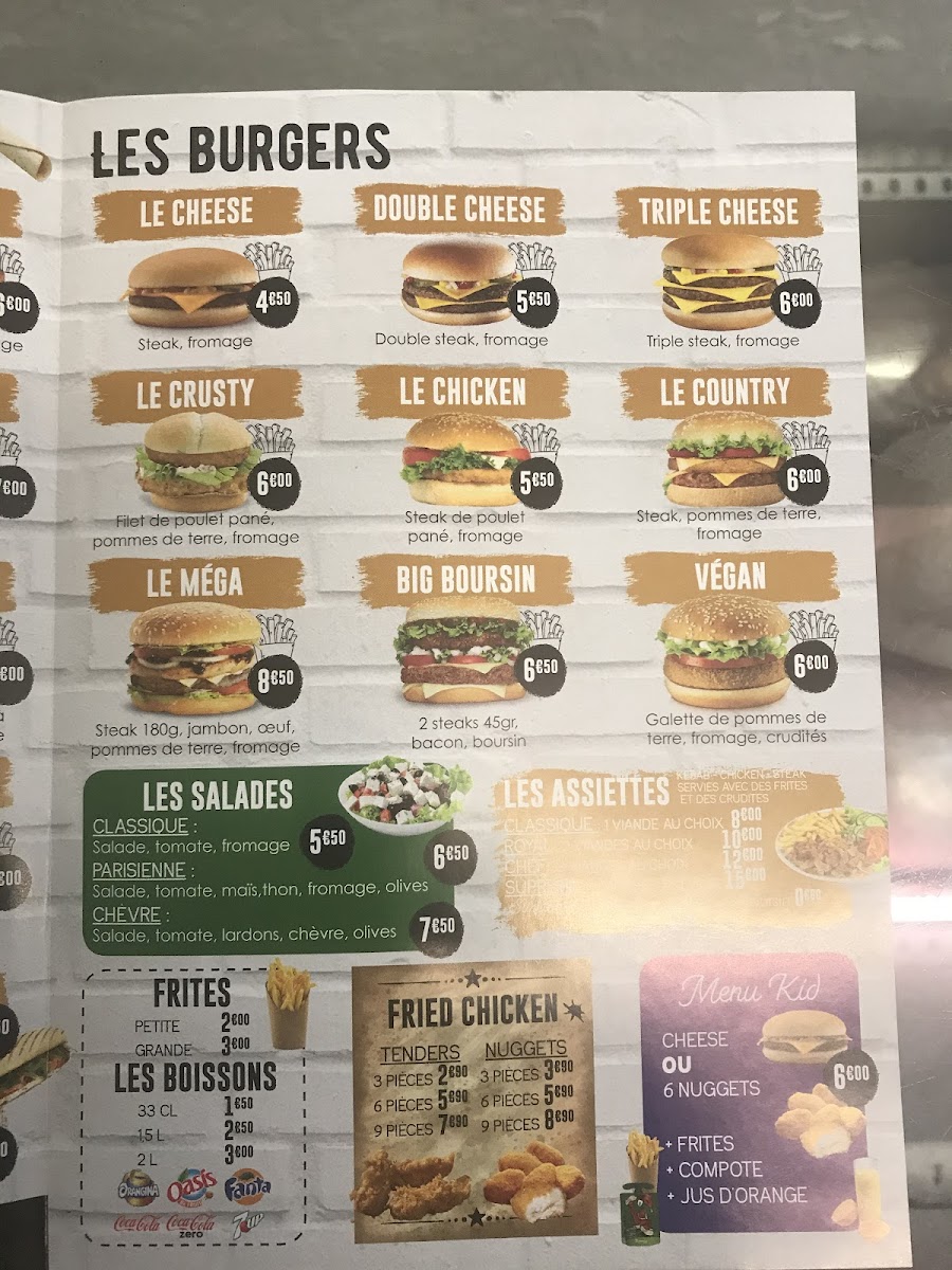O’REGAL , KEBAB,TACOS,BURGER,PANINI Photo Menu 5