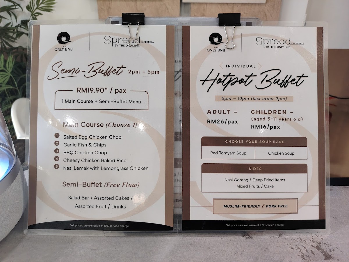 Spread Cafeteria By The Only Bnb Photo Menu 4