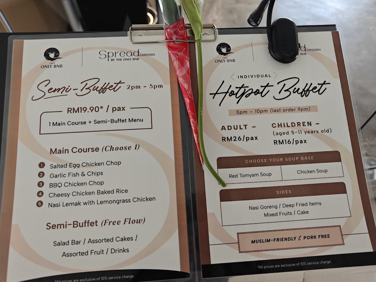 Spread Cafeteria By The Only Bnb Photo Menu 7
