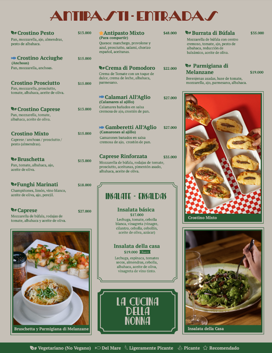 Di Silvio Trattoria Photo Menu 5