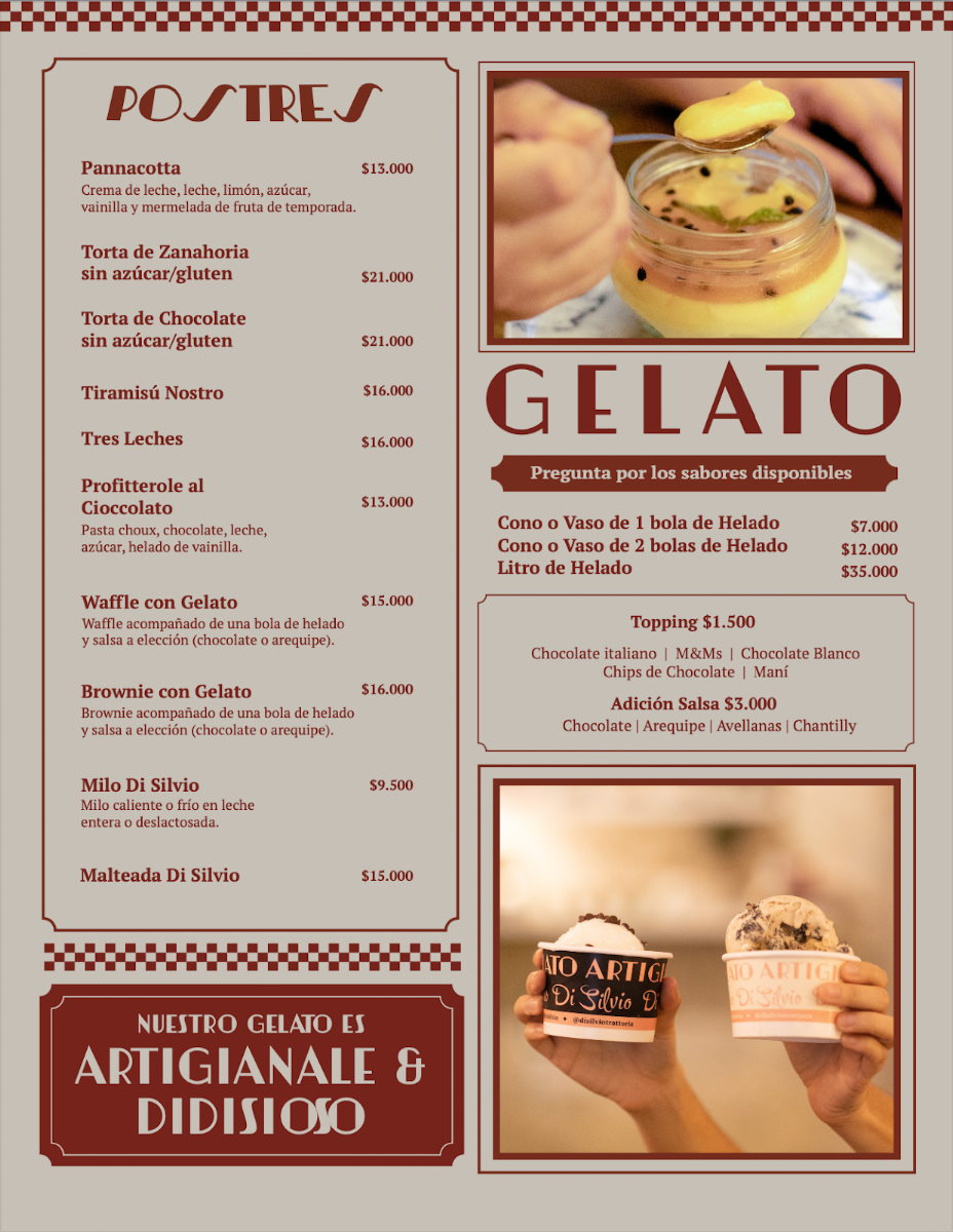Di Silvio Trattoria Photo Menu 7