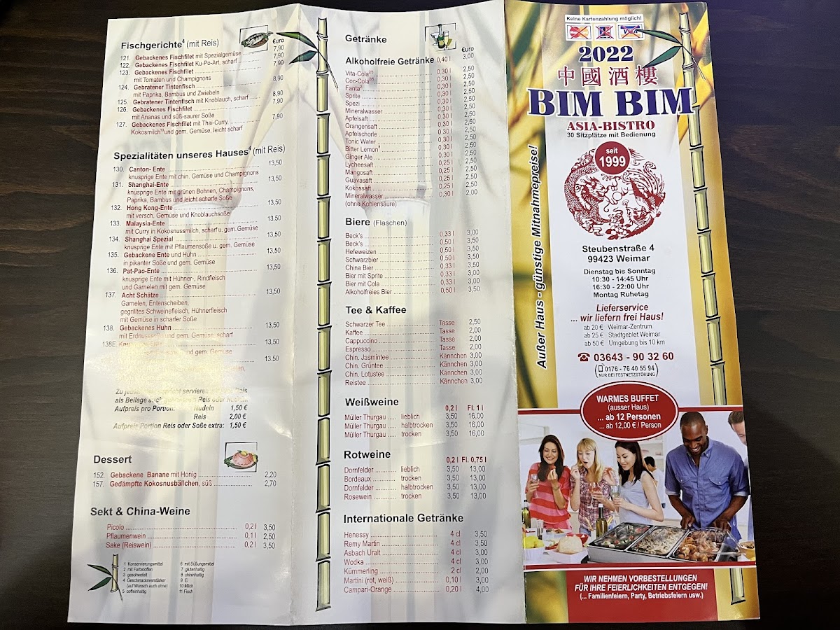 Bim Bim - Vietnam-Thai-Bistro Photo Menu 5