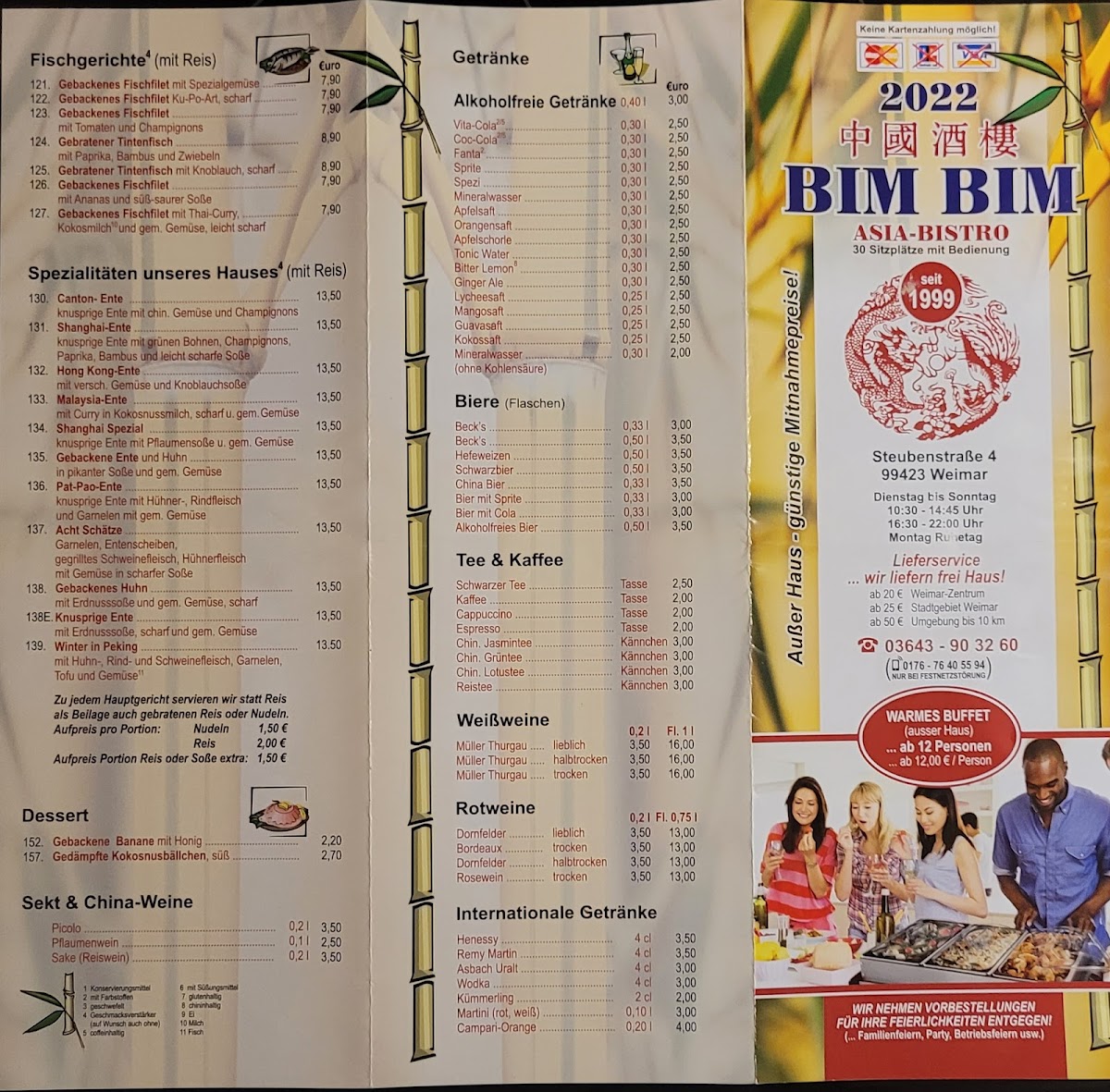 Bim Bim - Vietnam-Thai-Bistro Photo Menu 6
