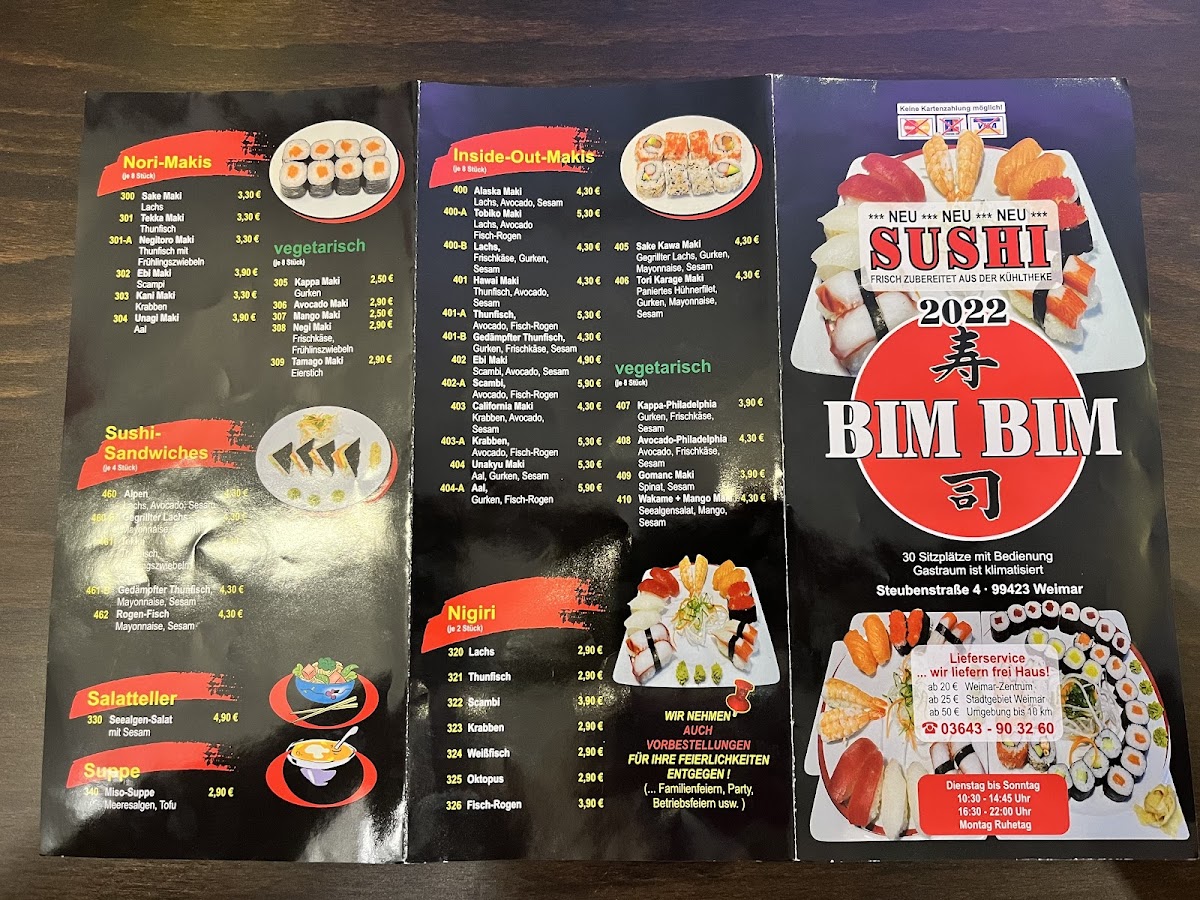 Bim Bim - Vietnam-Thai-Bistro Photo Menu 8