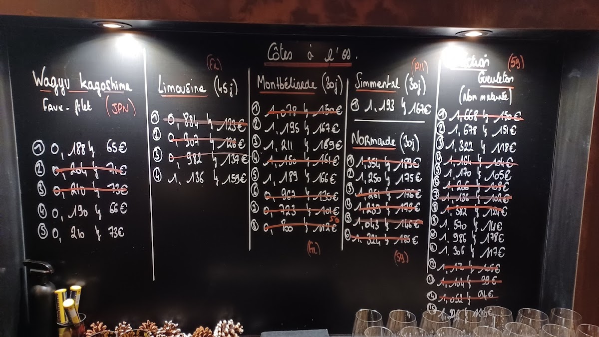 Gueuleton Lille Photo Menu 10