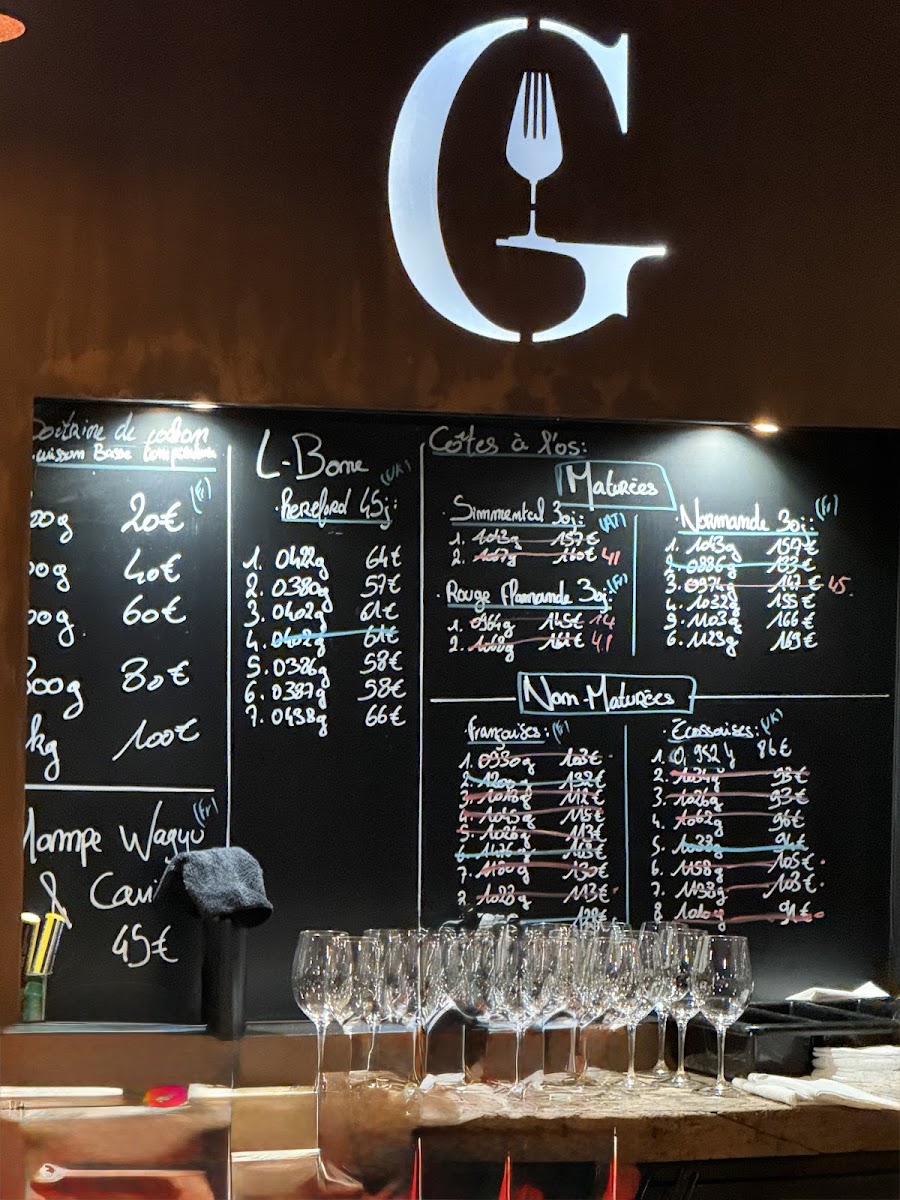 Gueuleton Lille Photo Menu 3