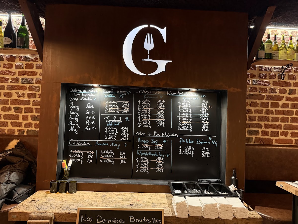 Gueuleton Lille Photo Menu 4