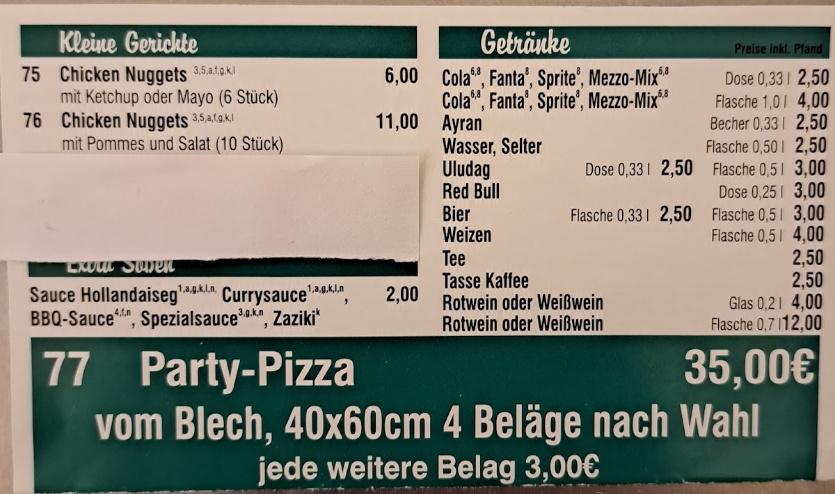Burghaun Pizzeria-Kebab Photo Menu 3