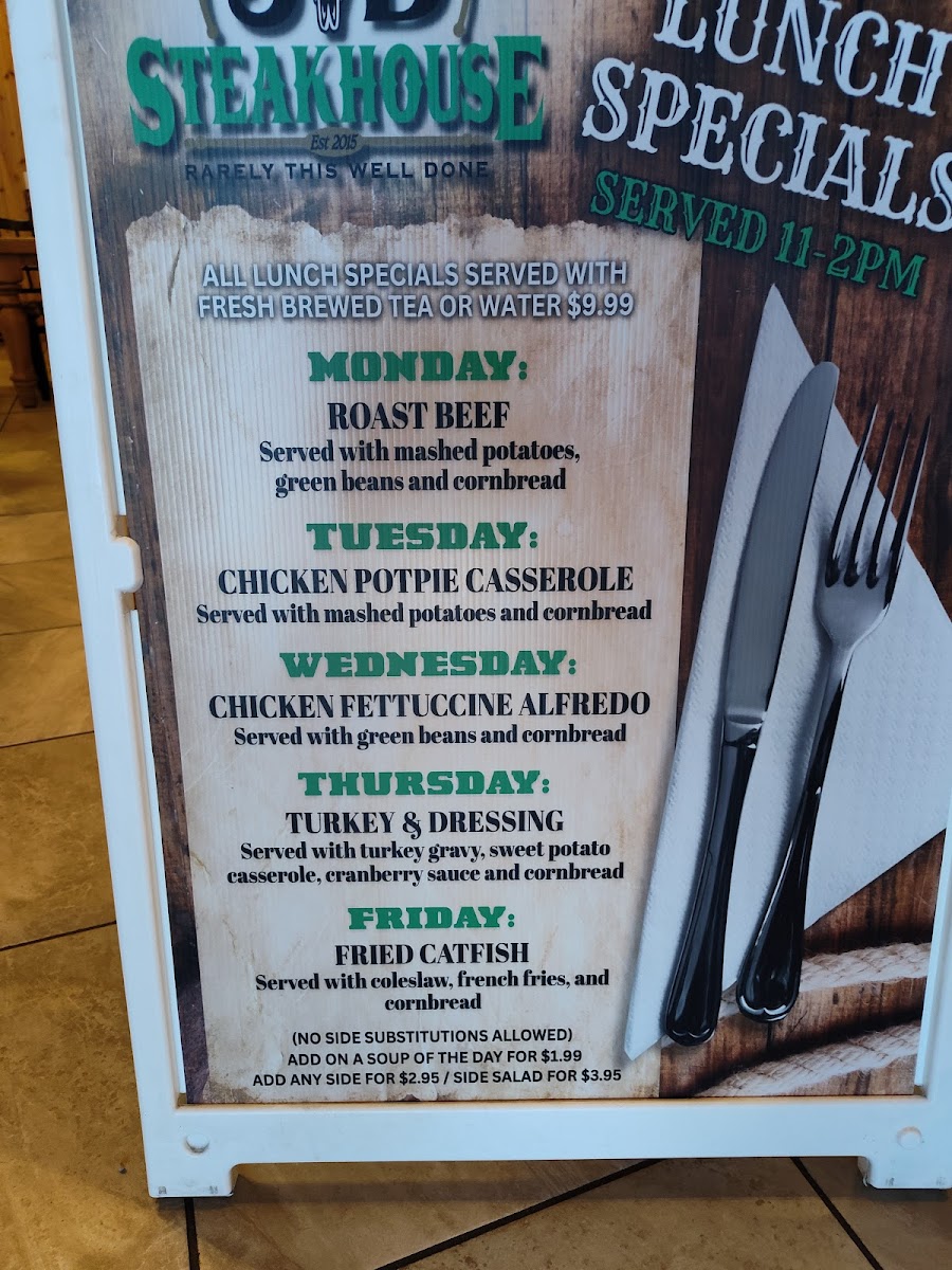 5D Steakhouse & Lounge Photo Menu 2