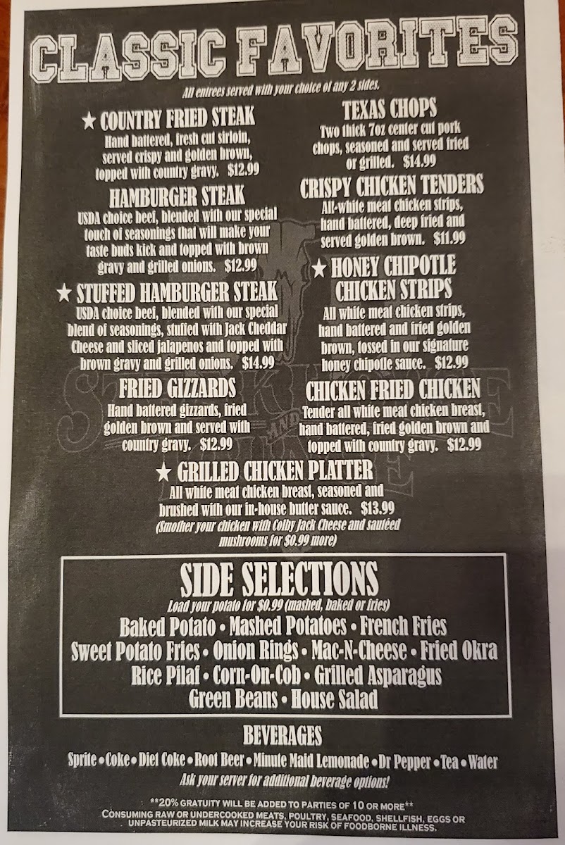 5D Steakhouse & Lounge Photo Menu 3