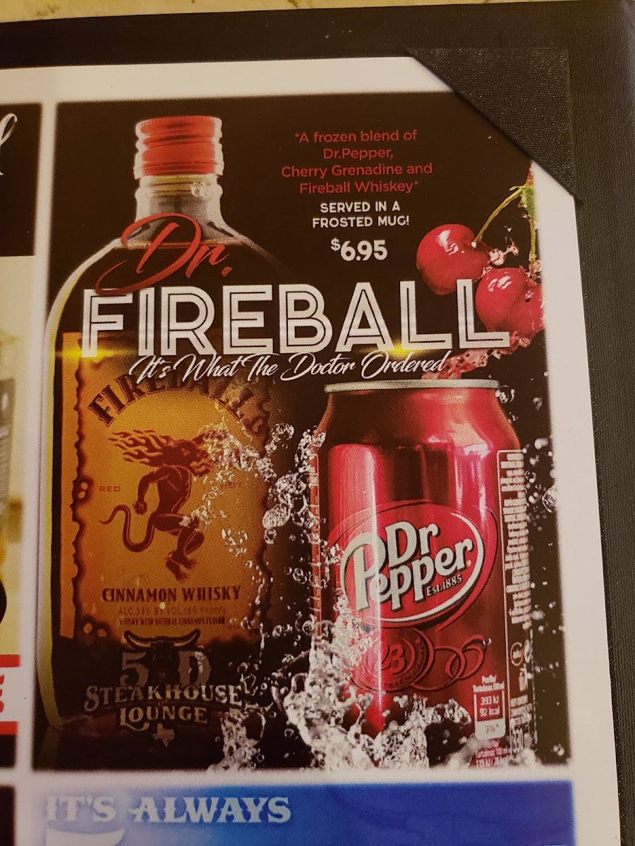 5D Steakhouse & Lounge Photo Menu 9