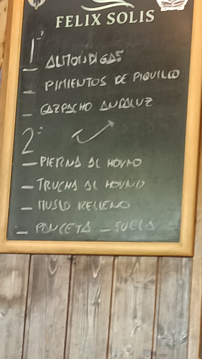 Mesón-Restaurante El Segoviano. Photo Menu 1
