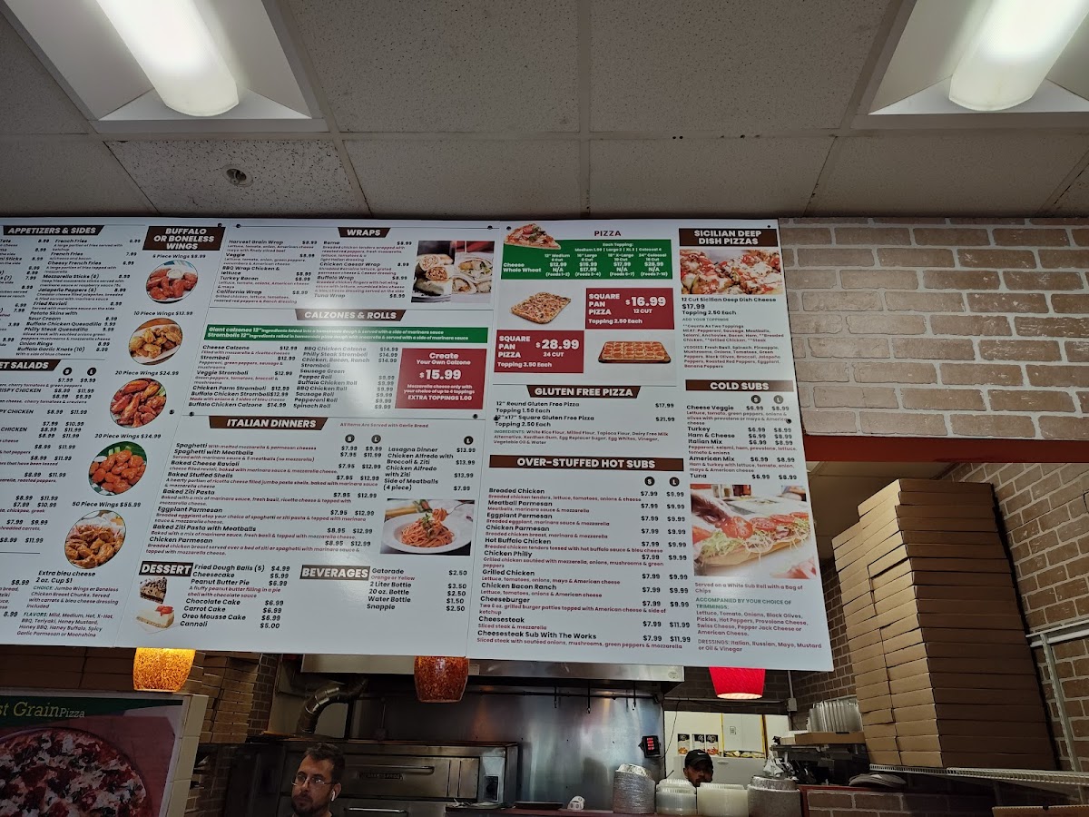 Harvest Grain Pizza Photo Menu 1
