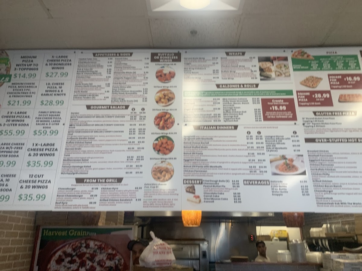 Harvest Grain Pizza Photo Menu 2