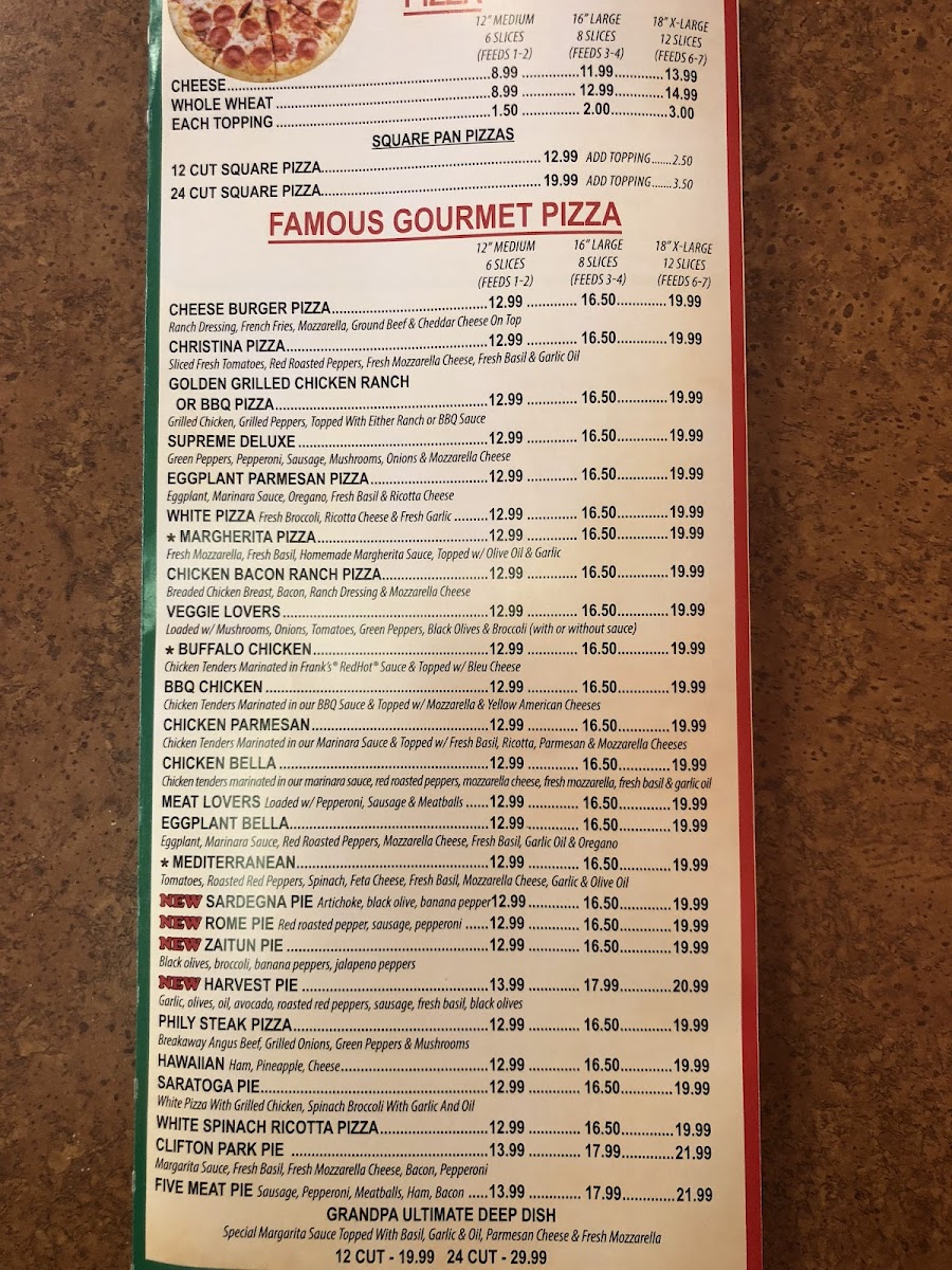 Harvest Grain Pizza Photo Menu 6