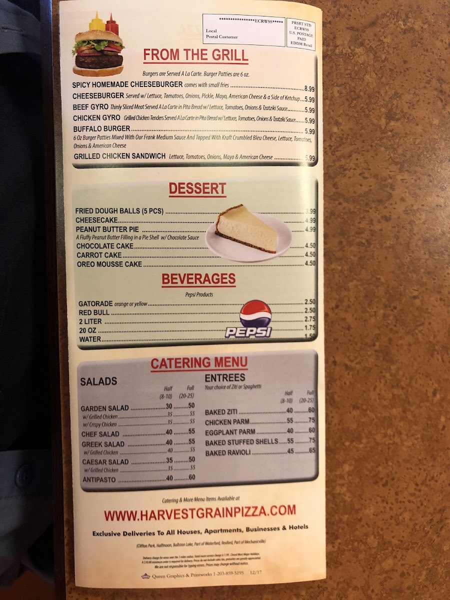 Harvest Grain Pizza Photo Menu 9