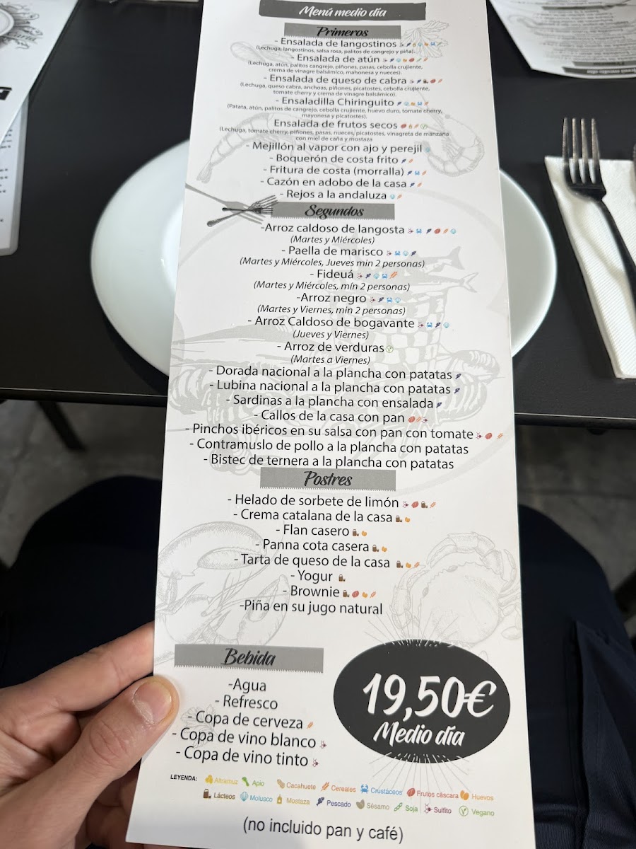 Restaurant Chiringuito Angelita Photo Menu 4