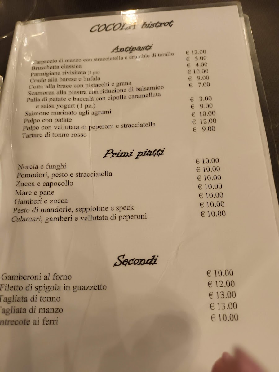 Cocola Bistrot Photo Menu 7