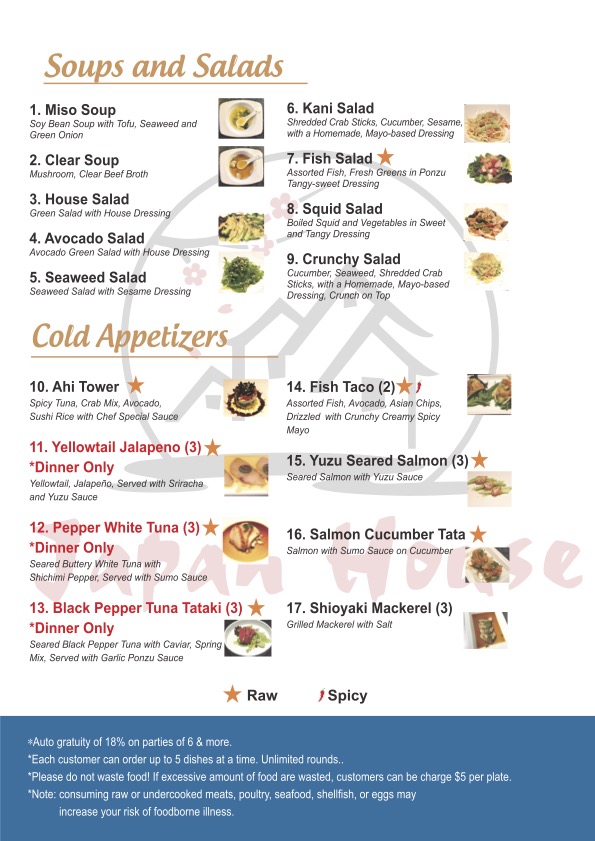 Japan House Springfield Photo Menu 3