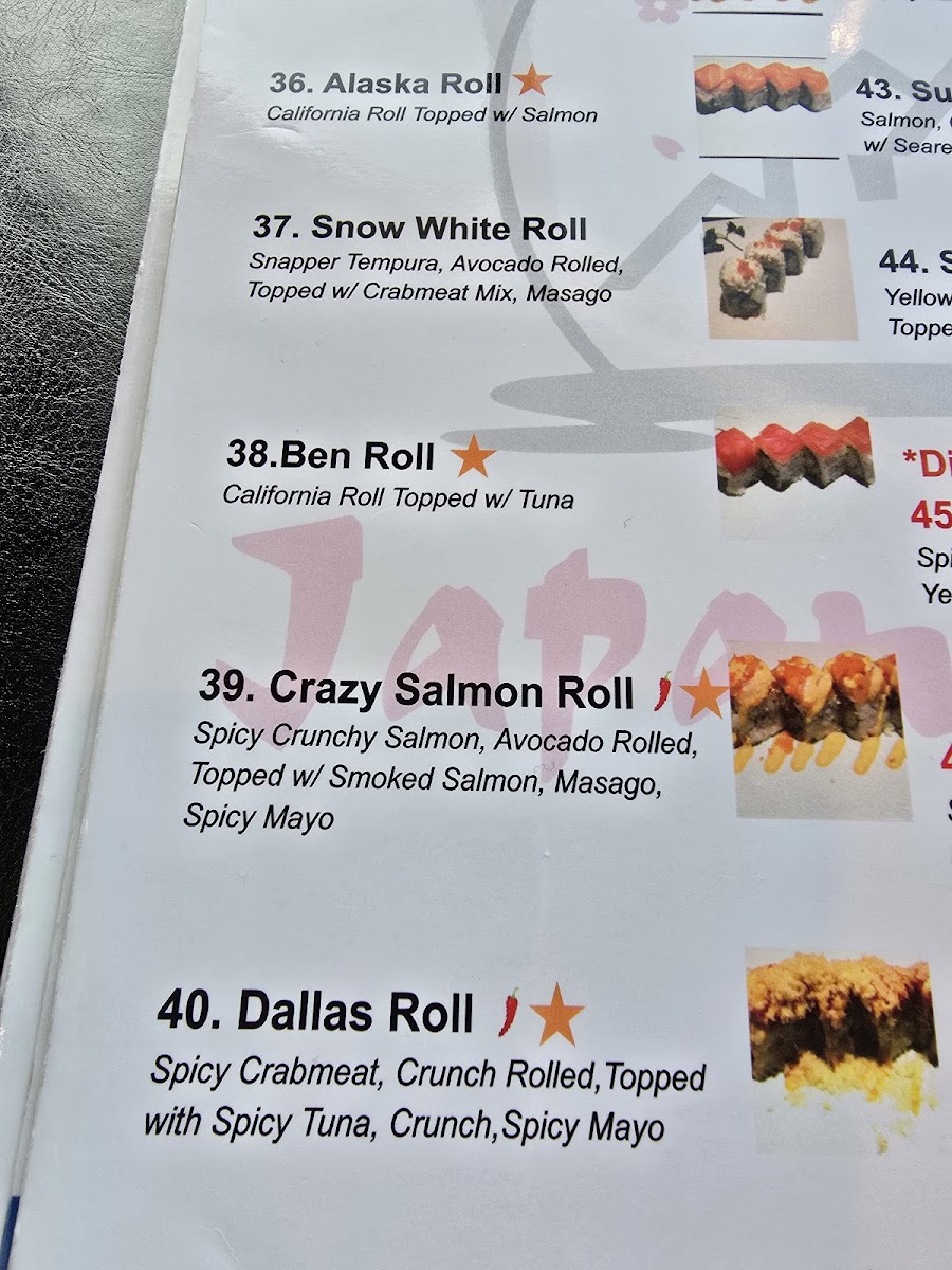 Japan House Springfield Photo Menu 7