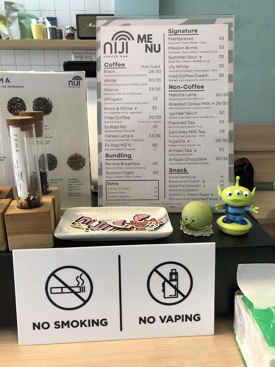 NIJI Coffee Bar Photo Menu 4