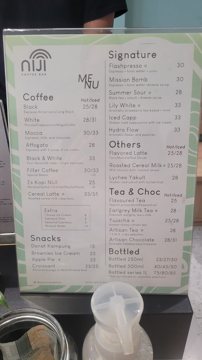 NIJI Coffee Bar Photo Menu 7