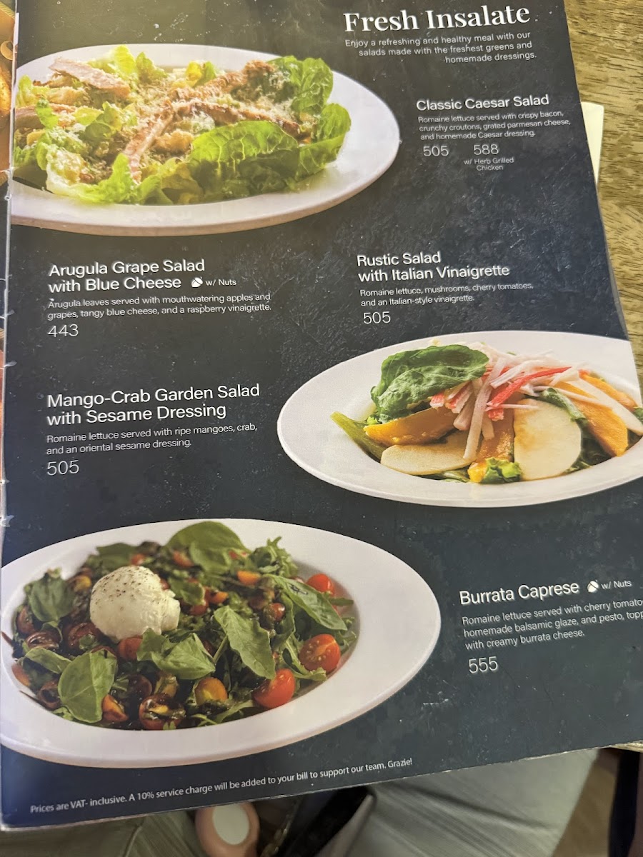 Mama Lou's Italian Kitchen - Venice Grand Canal Mall Photo Menu 10