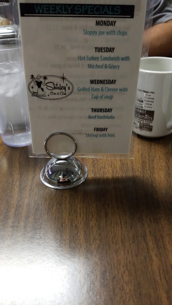 Shirley's Cafe & Grill Photo Menu 4