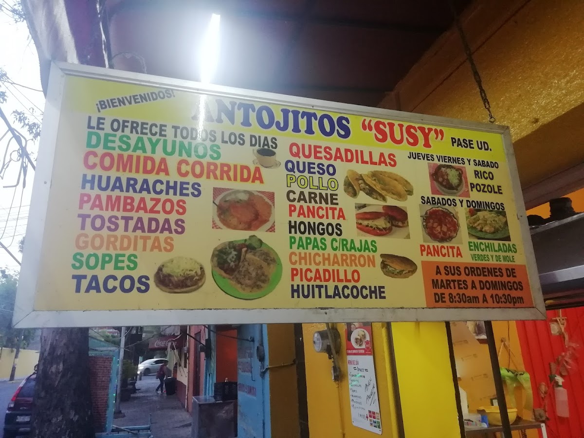 Antojitos Susy Photo Menu 1