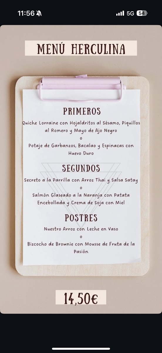 Restaurante Herculina Photo Menu 2